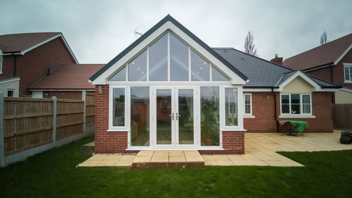 conservatory on bungalow