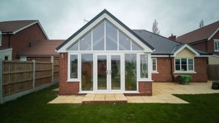 conservatory on bungalow