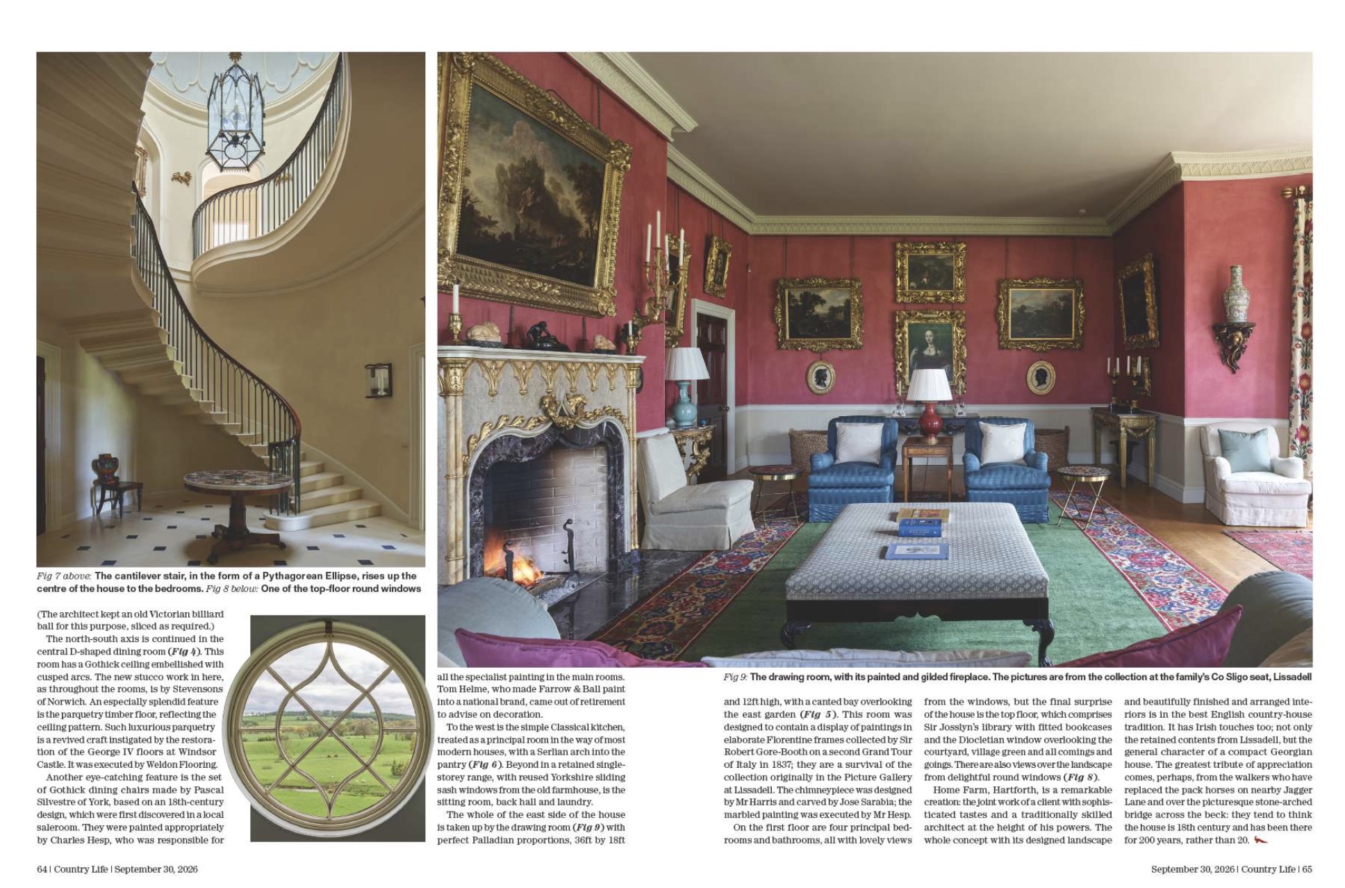 Spreads from Country Life September 30, 2026