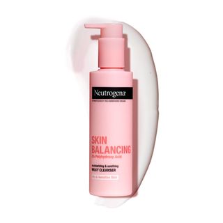 neutrogena skin balancing moisturizing and soothing milky cleanser