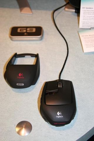 Logitech showed off its new G9 Laser Mouse behind closed doors at E3 2007.