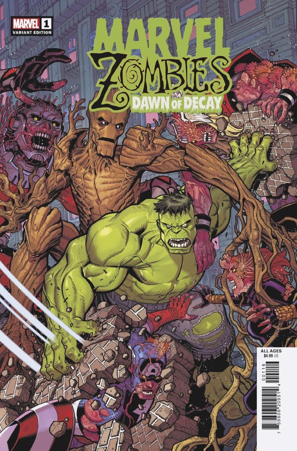 Covers for Marvel Zombies: Dawn of Decay #1