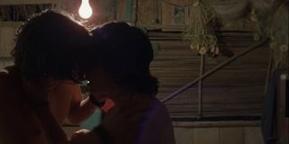 Diego Luna and Gael Garcia Bernal Kiss in Y Tu Mama Tambien
