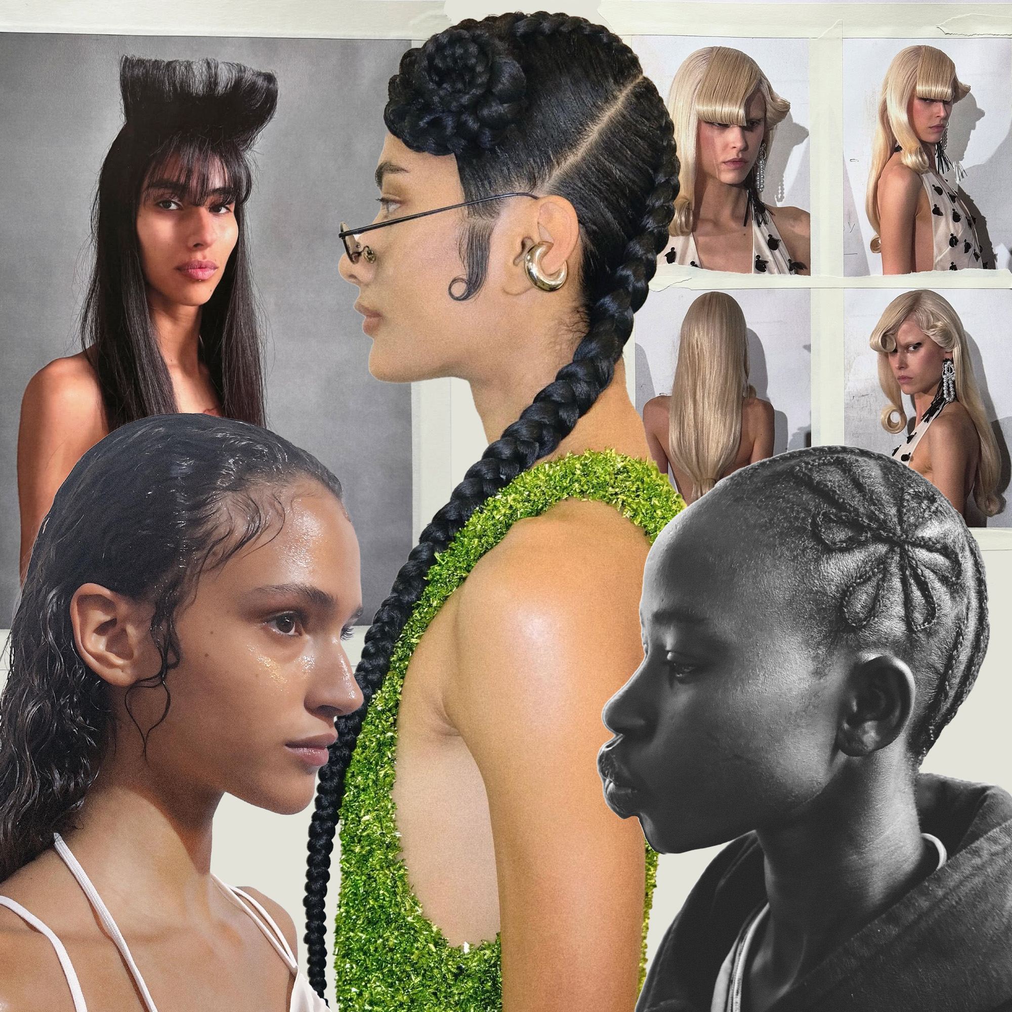 Celebrity hairstylist Joey George's work