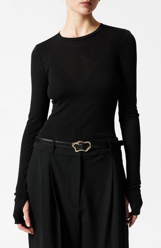 Sheer Wool Sweater