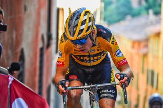 Strade Bianche 2020 - 14th Edition - Siena - Siena 184 km - 01/08/2020 - Wout Van Aert (BEL - Team Jumbo - Visma) - photo Dario Belingheri/BettiniPhotoÂ©2020