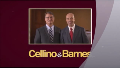 Cellino and Barnes, injury attorneys.