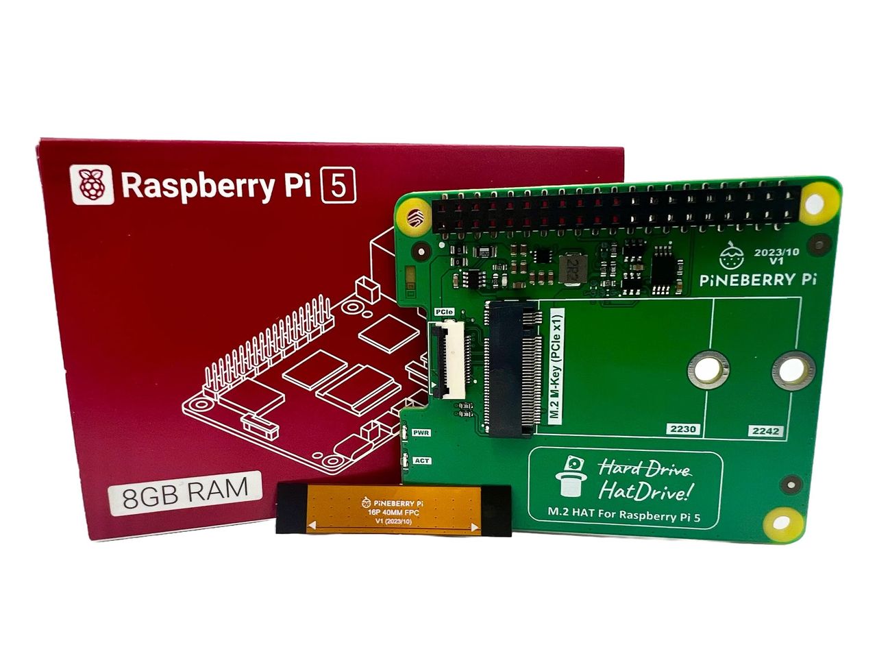 Pineberry Pi HatDrive! Boards
