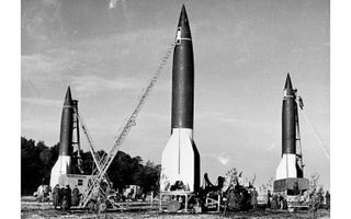 Launching site for V2 rockets in Germany