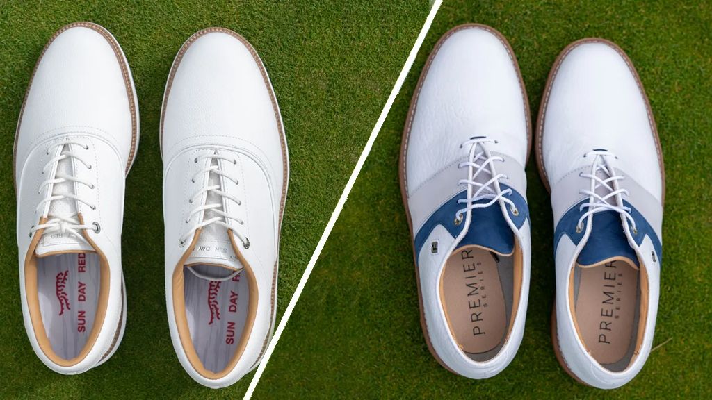 Sun Day Red Pioneer Cypress vs FootJoy Premiere Series Packard LX Shoes