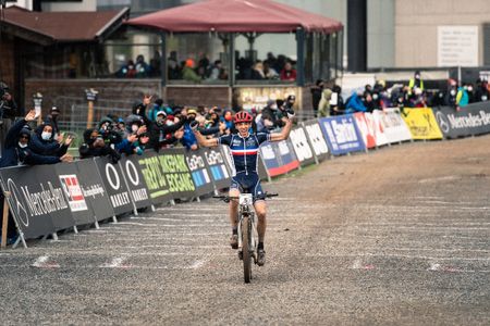 Jordan Sarrou (France) wins elite men's 2020 UCI Mountain Bike World Championships
