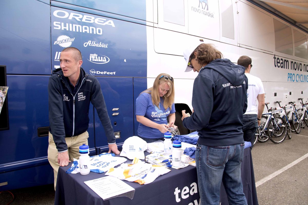 Novo Nordisk had several goodies for fans today