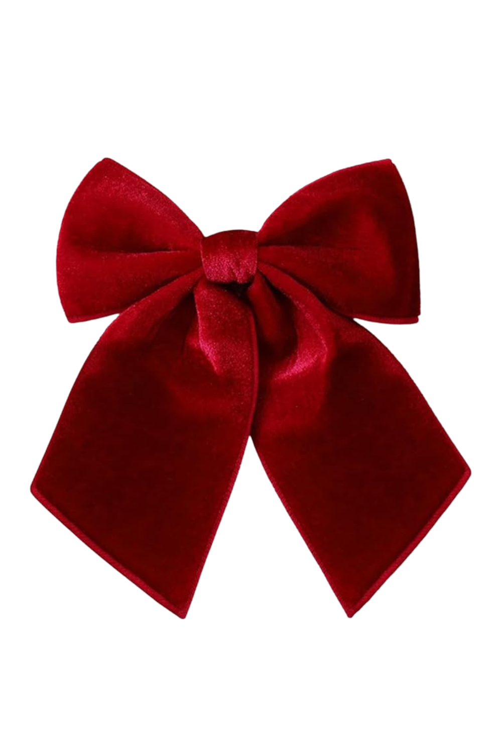 25 Cm Large Christmas Velvet Bow for Christmas Tree Garland Wreath Door and Outdoor Decoration Fall Winter Accessories (1, Wine)