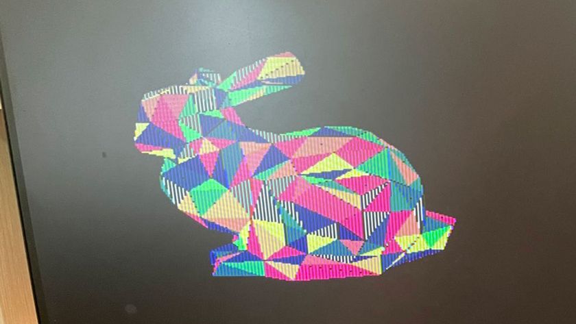 TinyGPU v2.0 running on an FPGA