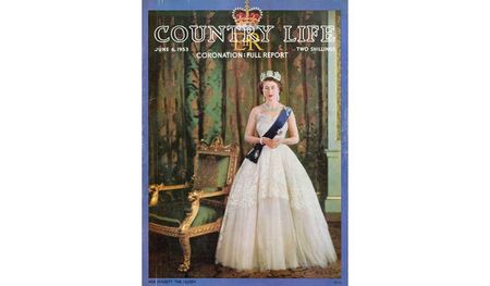 Country Life's June 6, 1953 Coronation celebration front cover.