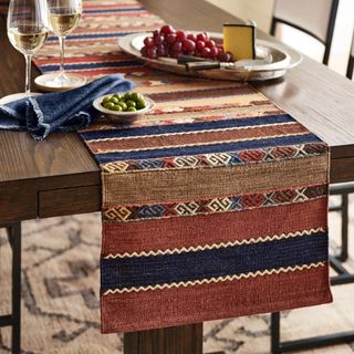 Lodge Kilim Wool/Cotton Table Runner