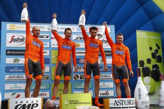 Stage 1b - CCC Sprandi Polkowice win Coppi e Bartali team time trial