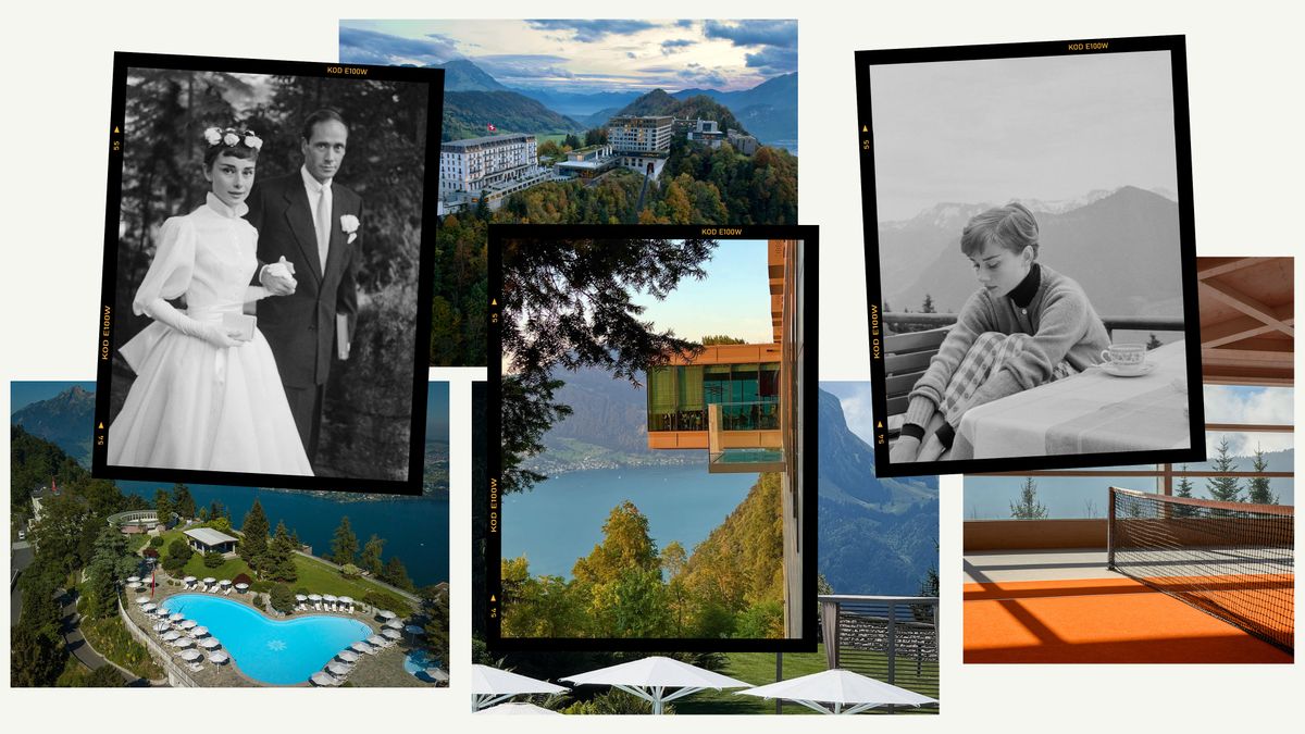 Audrey Hepburn Got Married at This Iconic Swiss Hotel—71 Years Later, It's Chicer Than Ever