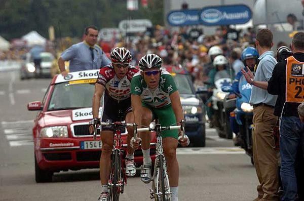 Leading Jens Voigt home for second place