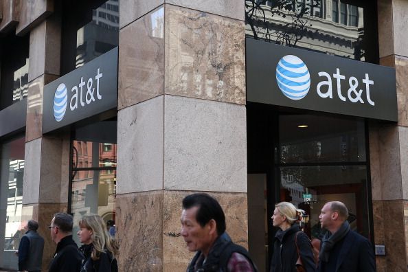 An AT&amp;amp;T store in San Francisco.