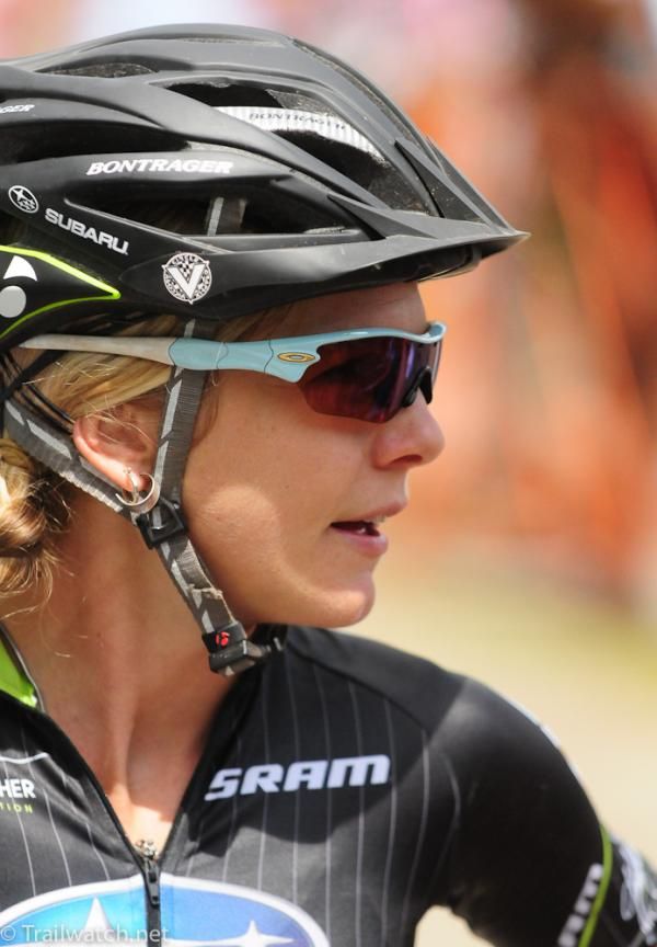 The Pro Women being called to staging at the Catamount short rack