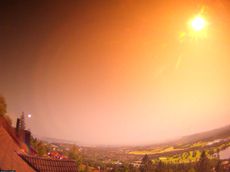 The meteor, travelling up to 43200 miles per hour, lit up the night sky as if it were daytime.