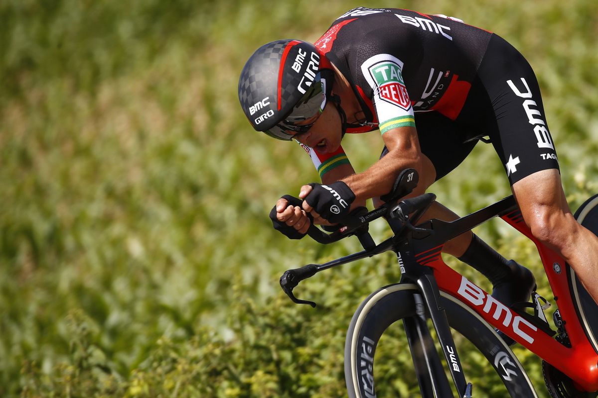 Richie Porte on stage 4 of the Crit&eacute;rium du Dauphin&eacute;
