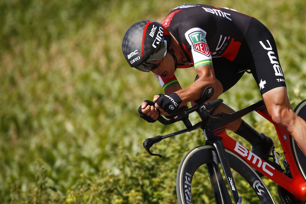 Richie Porte on stage 4 of the Crit&eacute;rium du Dauphin&eacute;