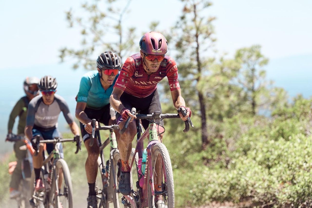 Peter Stetina at 2022 Oregon Trail Gravel Grinder