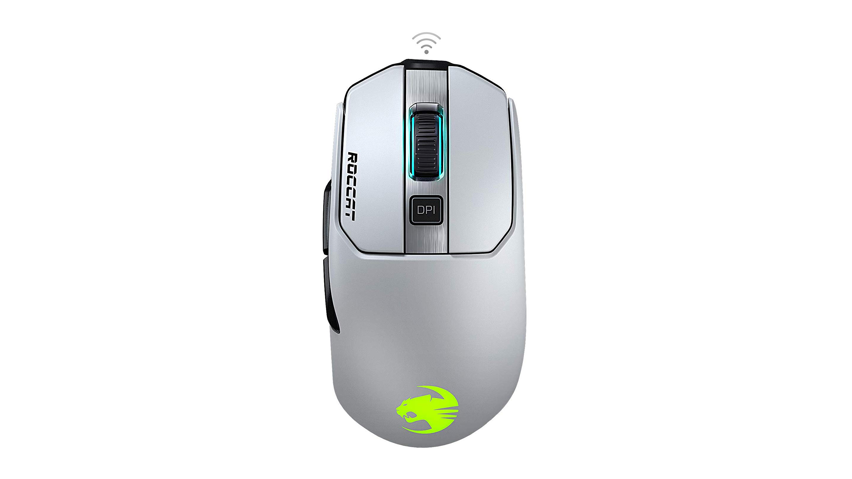 Roccat Kain 202 AIMO from the top on a white background