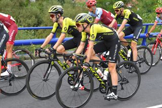 Adam and Simon Yates race together for Mitchelton-Scott at the 2018 Vuelta a España