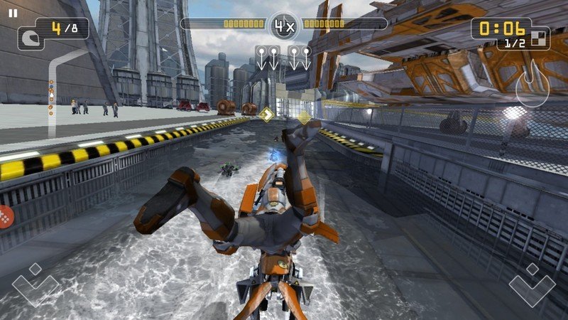 It might be tempting to go for an epic trick off every jump...