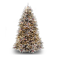 National Tree Company 4-1/2-Foot Pre-Lit Dunhill Fir Artificial Christmas Tree: $222.69