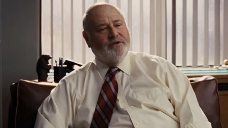 Rob Reiner as Max Belfort in The Wolf of Wall Street.