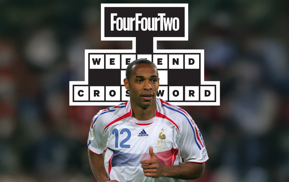 FourFourTwo's Weekend Crossword