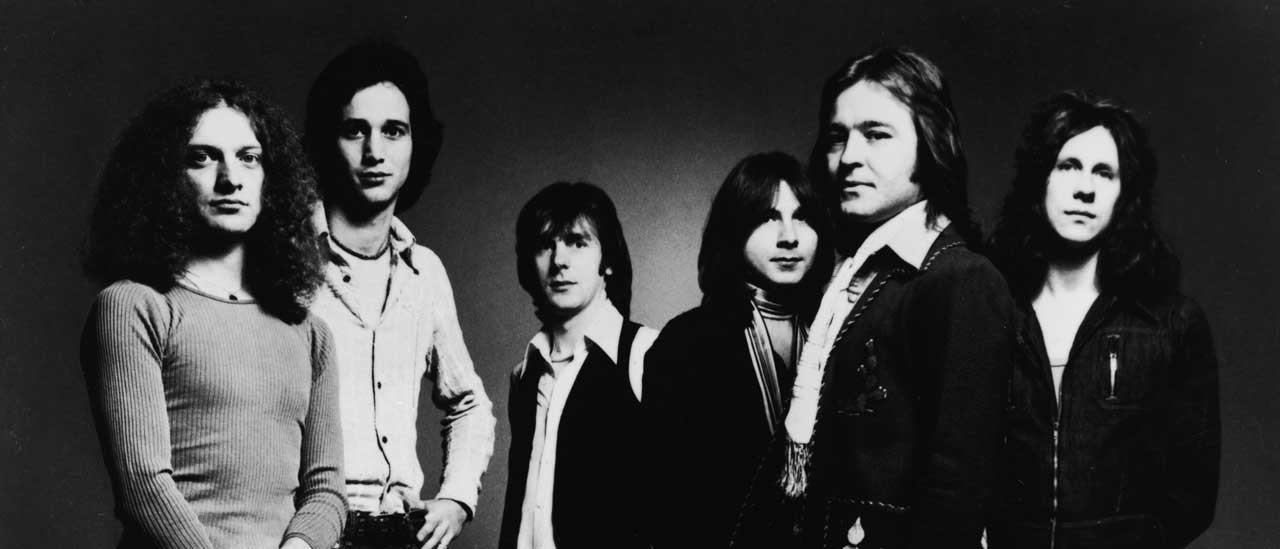 Foreigner in 1977, studio portrait