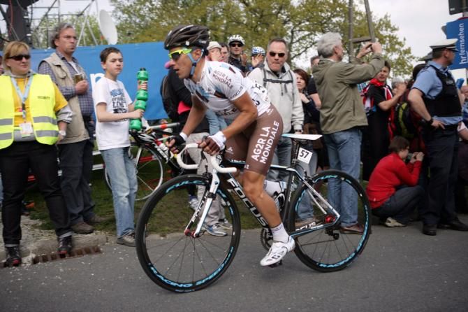Domenico Pozzovivo (AG2R La Mondiale) initiated the decisive break
