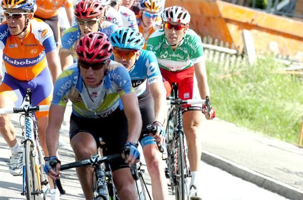 Stage five winner Vladimir Isaichev (Katusha) couldn't repeat his heroics on stage 6