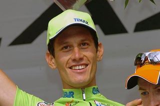 Gabriele Bosisio (Tenax-Menikini) at the Giro del Lazio in early August