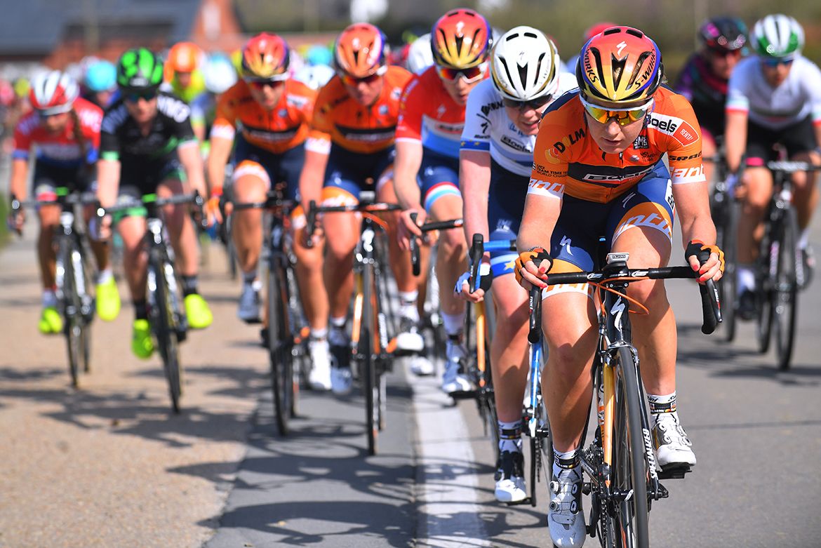 A hard tempo on the front at Gent-Wevelgem