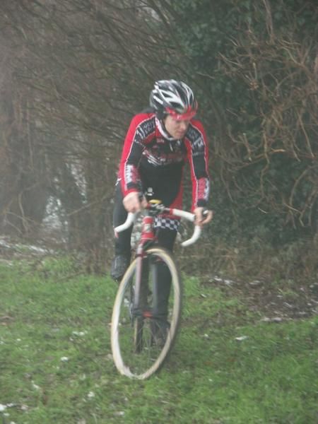 Steve Fisher gets in some midweek training.