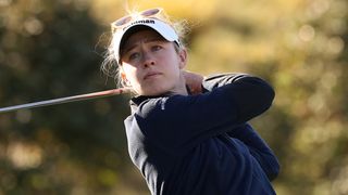 Nelly Korda at the BMW Ladies Championship in South Korea