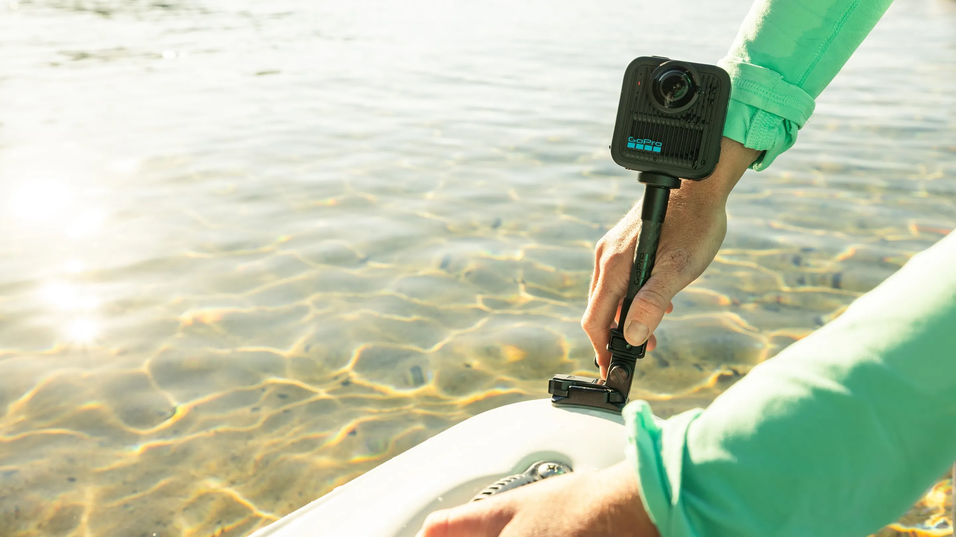 GoPro Max 2 accessories in use