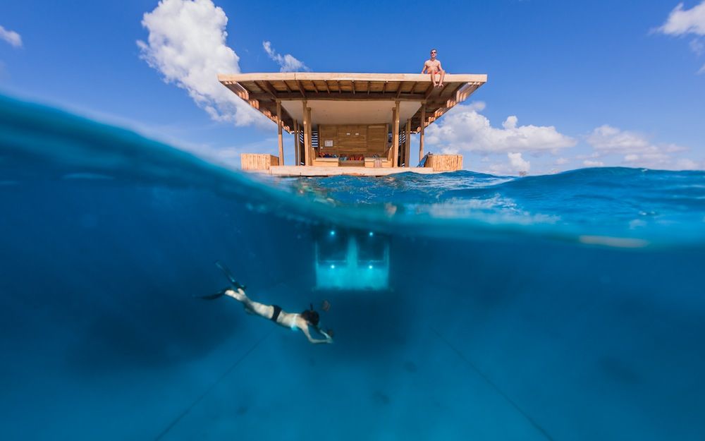 The Manta Resort Underwater Room