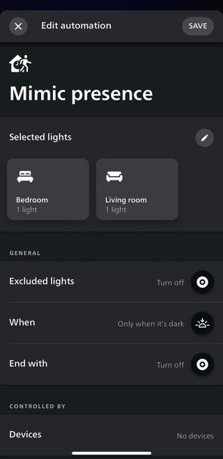 The workings of the philips hue lamp app