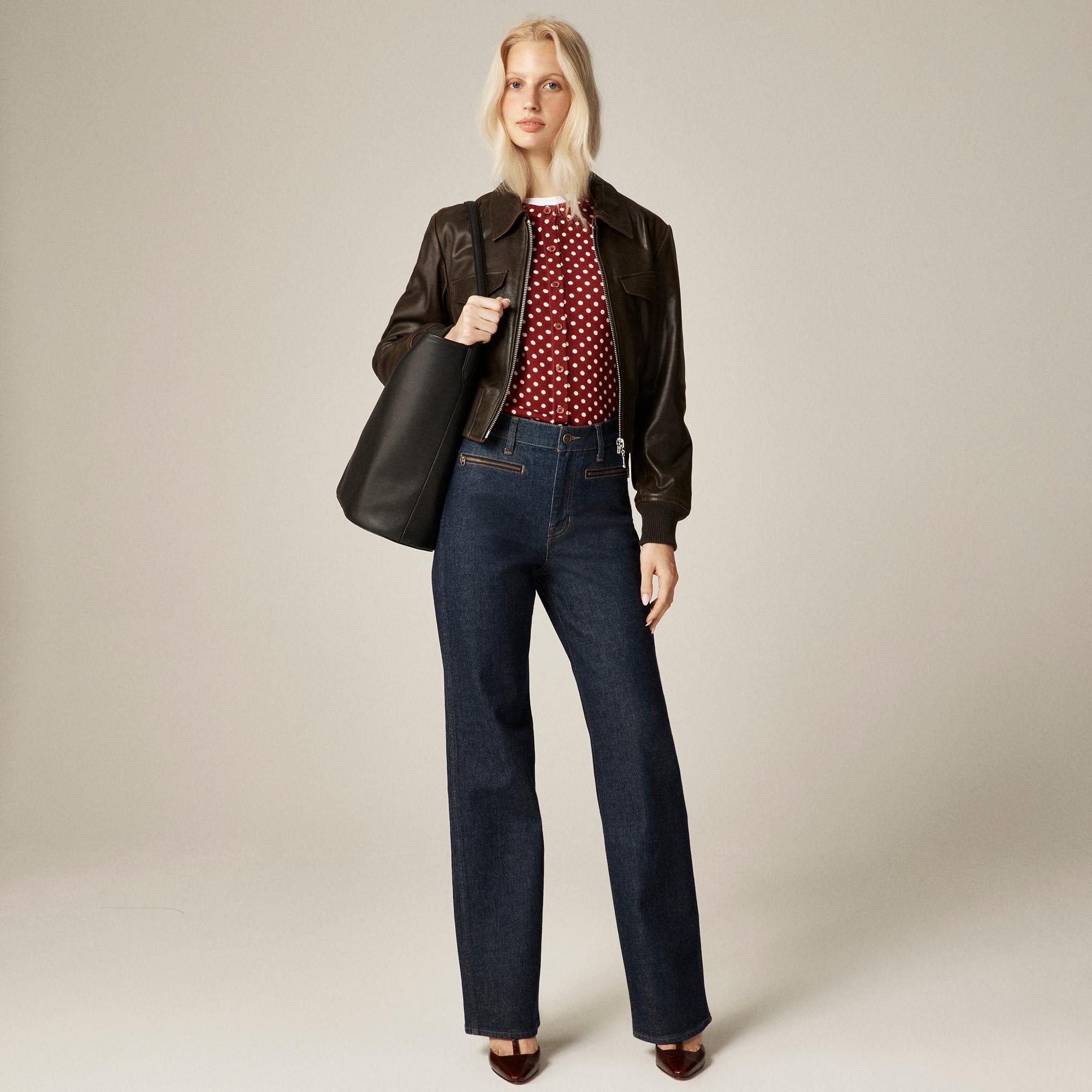 Full-Length Slim-Wide Jean