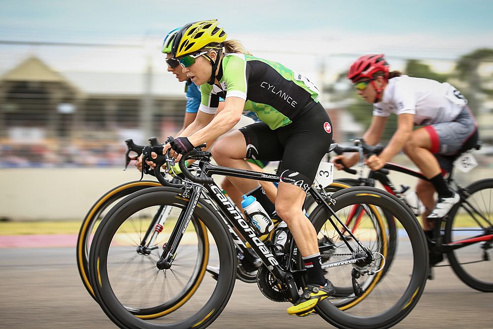 Santos Women's Tour stage 4 criterium in Victoria Park - Shelley Olds (Cylance)