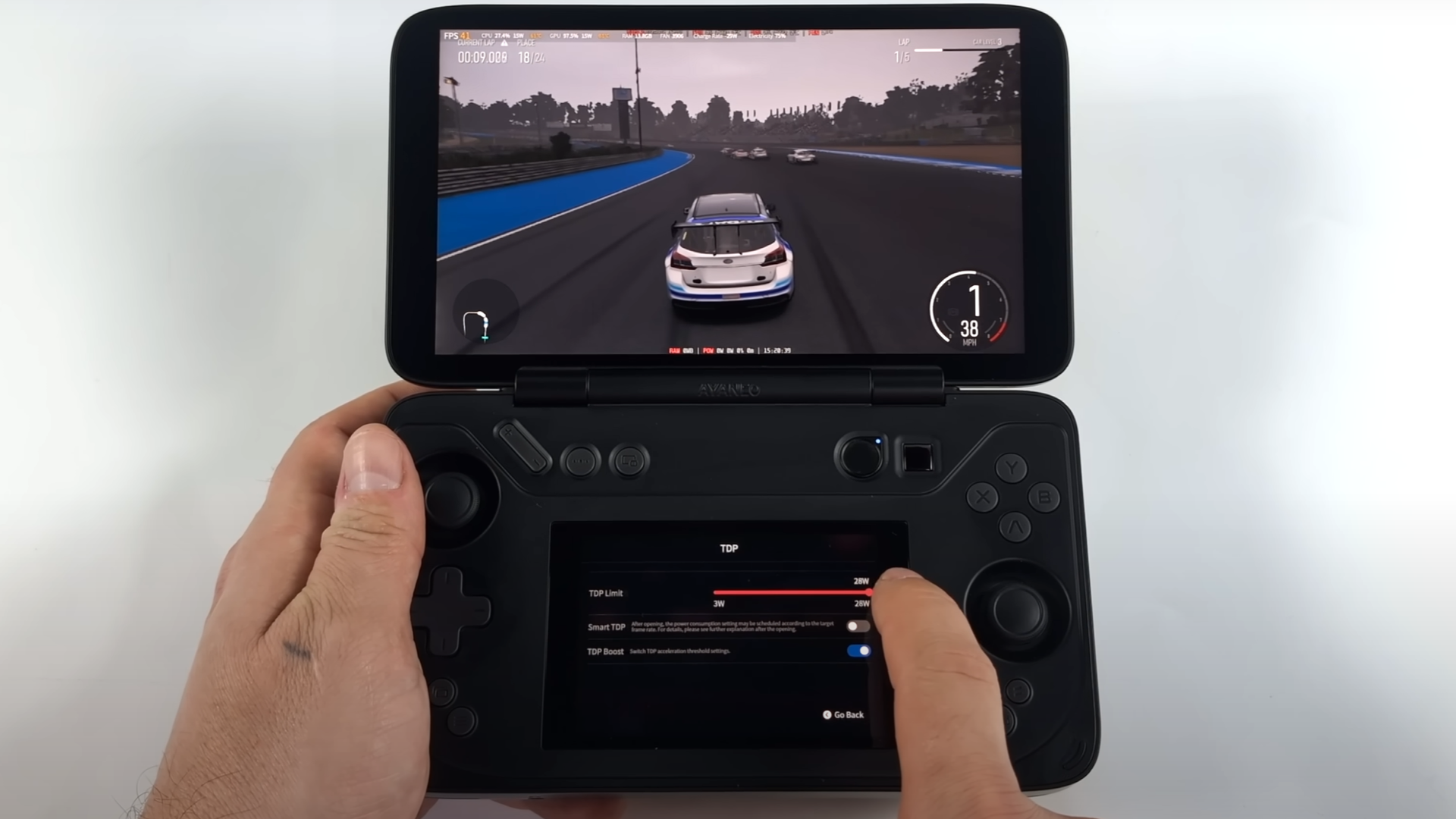 Ayaneo's Flip DS brings familiar AMD handheld PC specs and OCuLink to