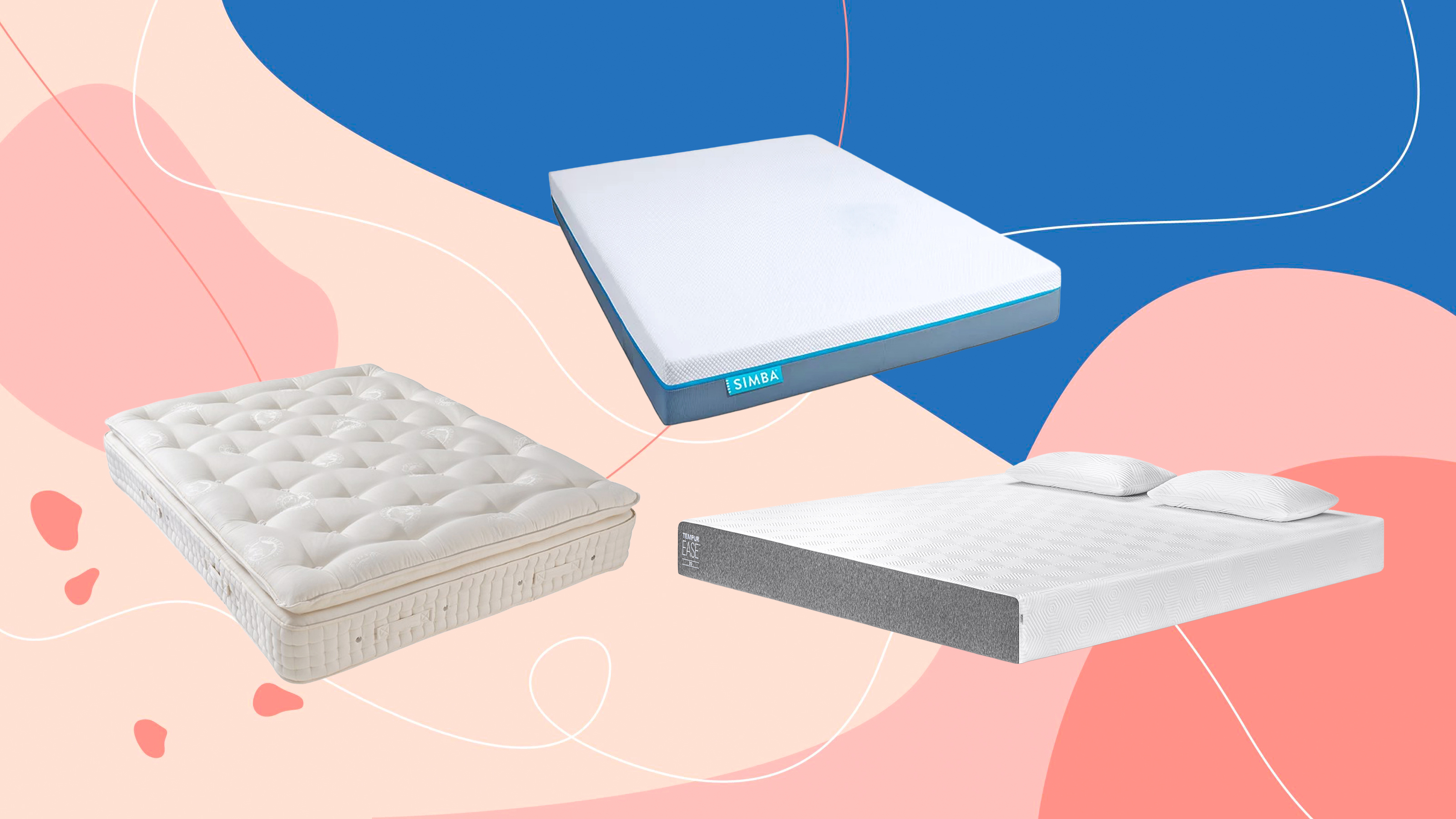 Three of the best mattresses for side sleepers, as tested by Ideal Home