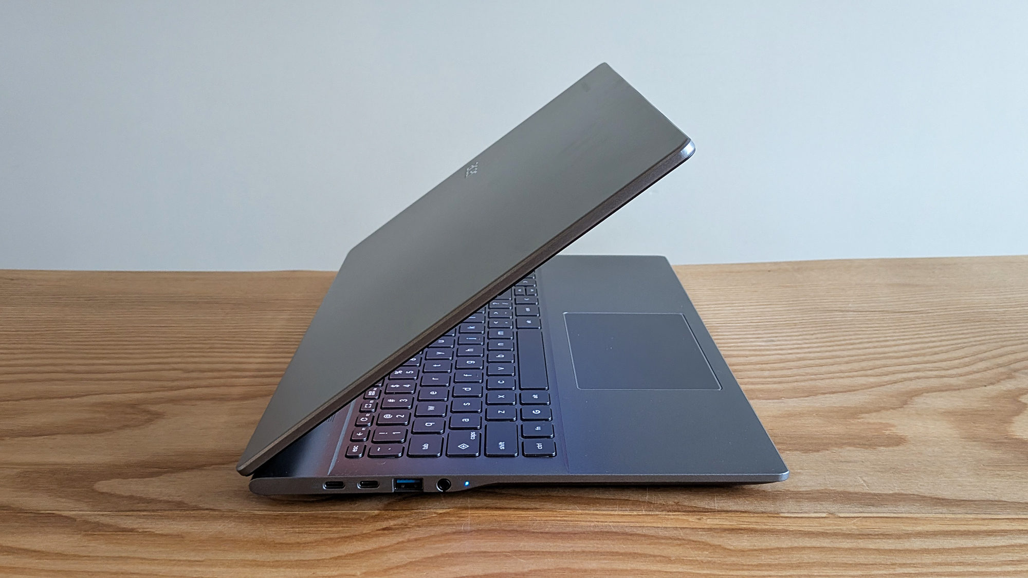 Acer Chromebook Plus 516 from the side